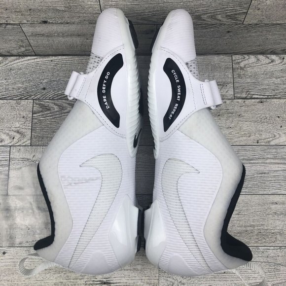 Women’s Nike Superrep Cycle - White / Black, Size 8.0 (fits more 7.5) - Picture 6 of 10